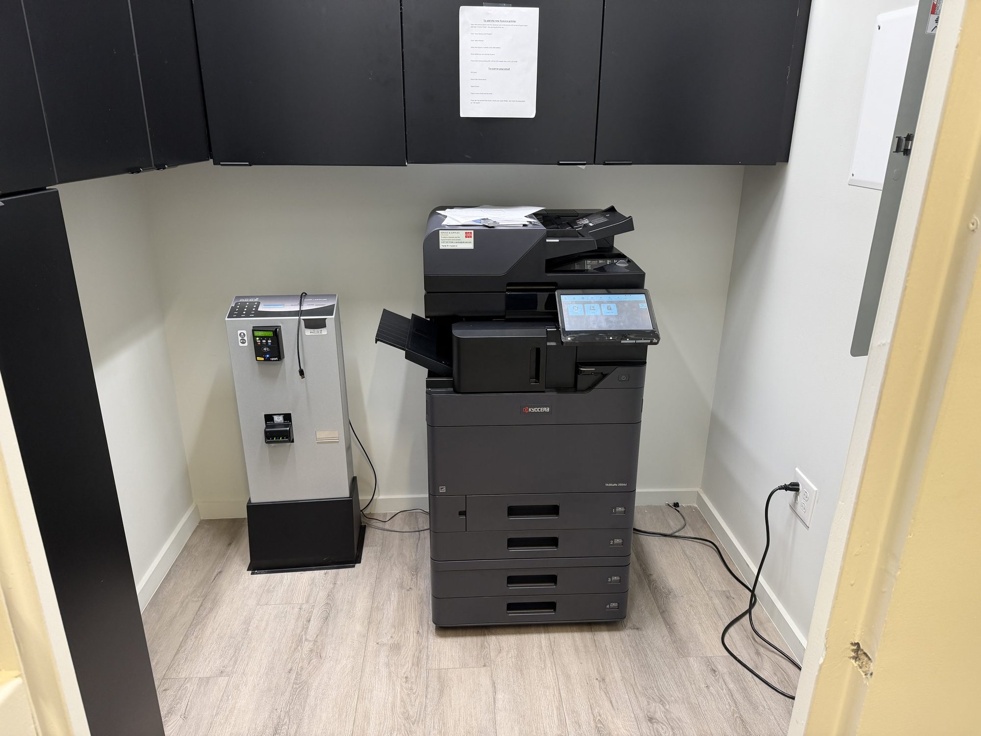 The printer available to coworking members at Billy Penn Studios