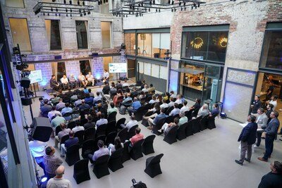 Filming with Glass Annex Atrium event space