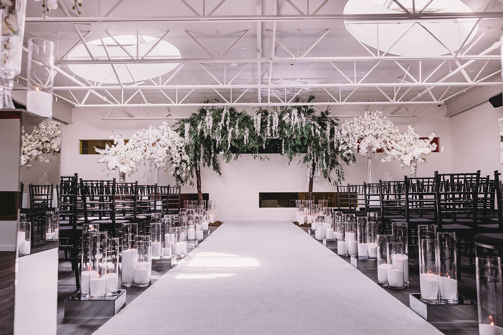 Floral and event decor produced at Billy Penn Studios, Philadelphia