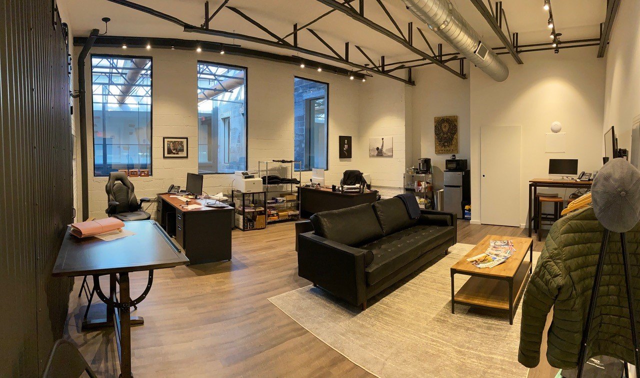 A media company office at Billy Penn Studios, Philadelphia