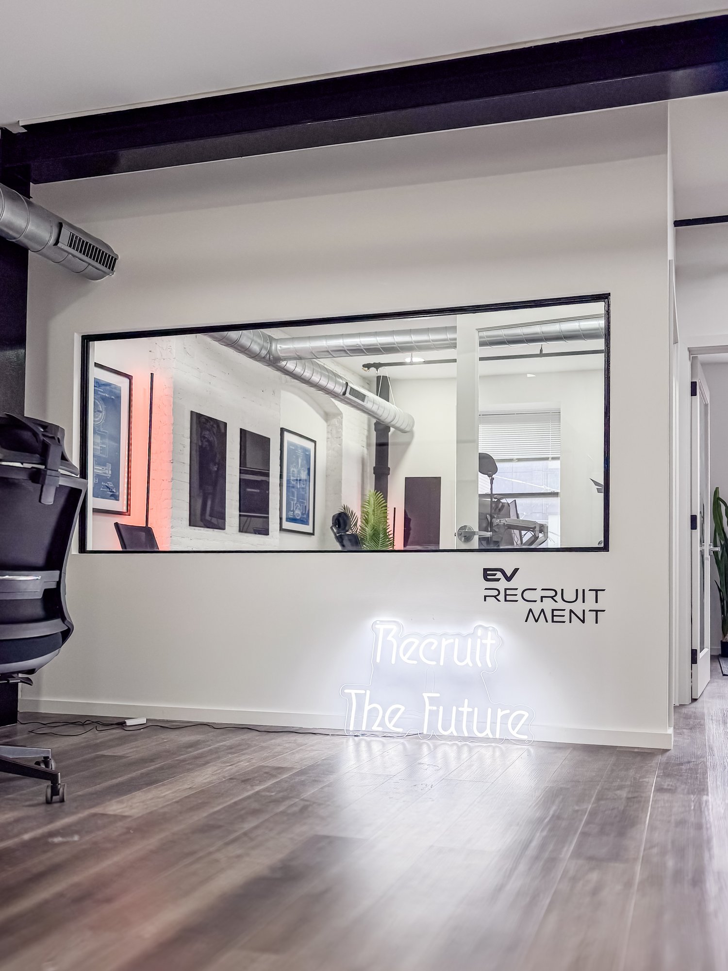 A recruitment company office at Billy Penn Studios, Philadelphia